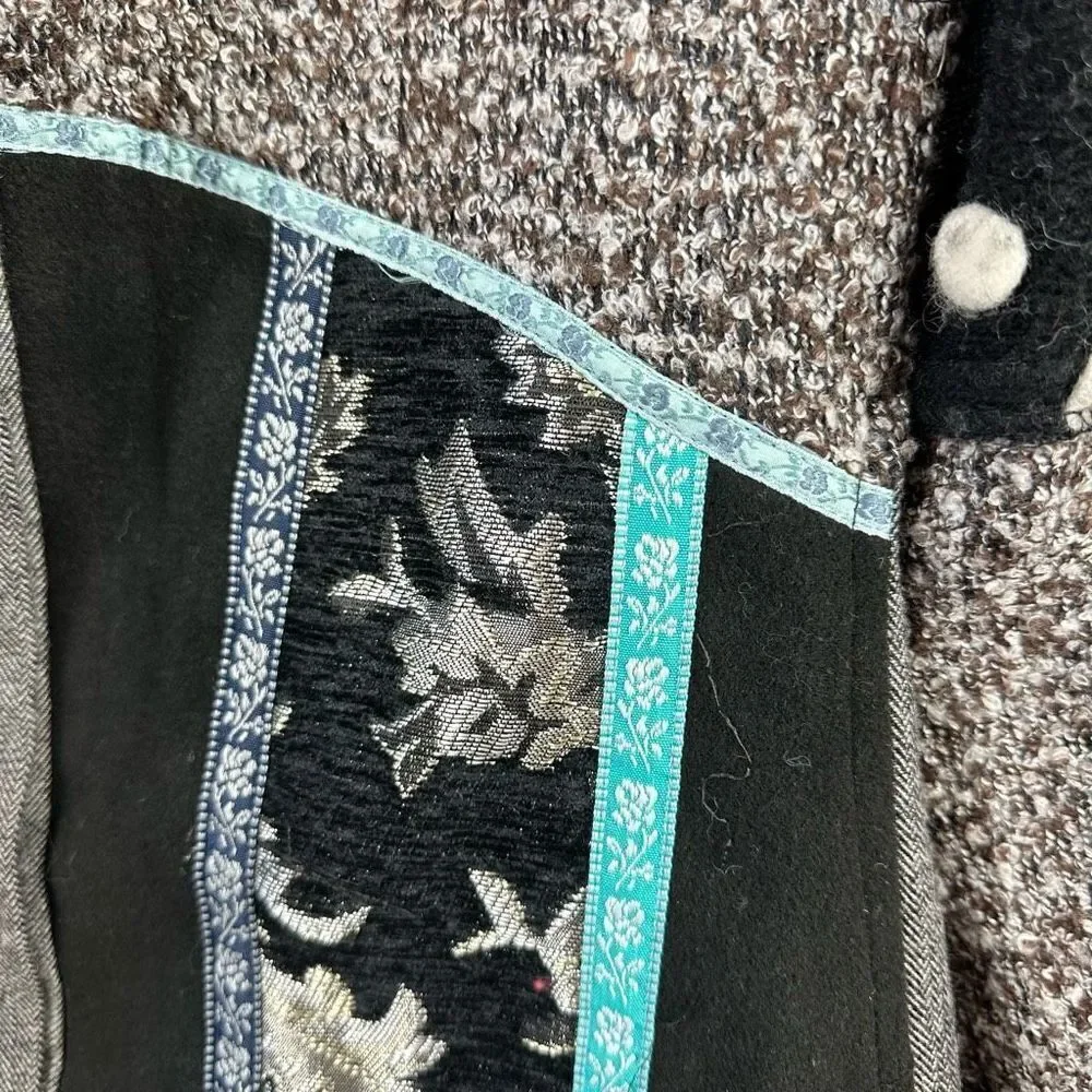 Adore patchwork‎ coat size S - Picture 4 of 11